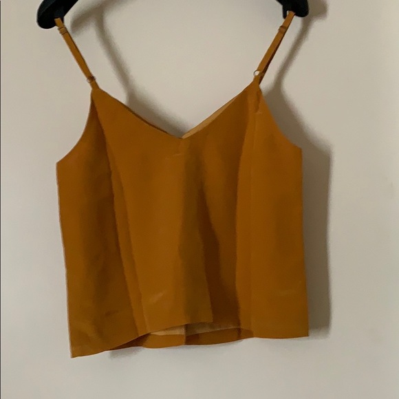 Madewell Silk Button-Down Cami - Picture 2 of 5